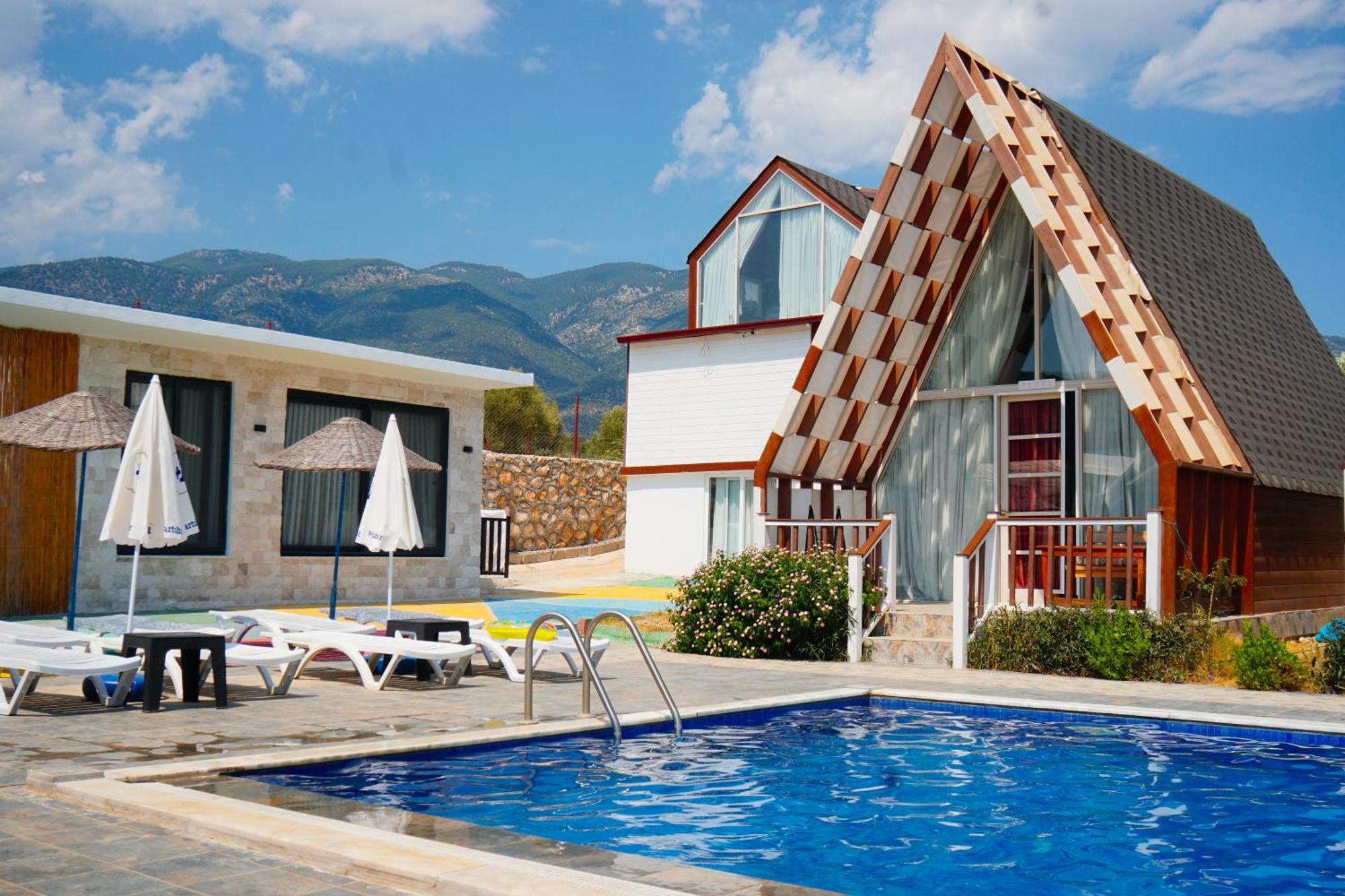 Bu Bungalow Hotel Demre Exteriör bild